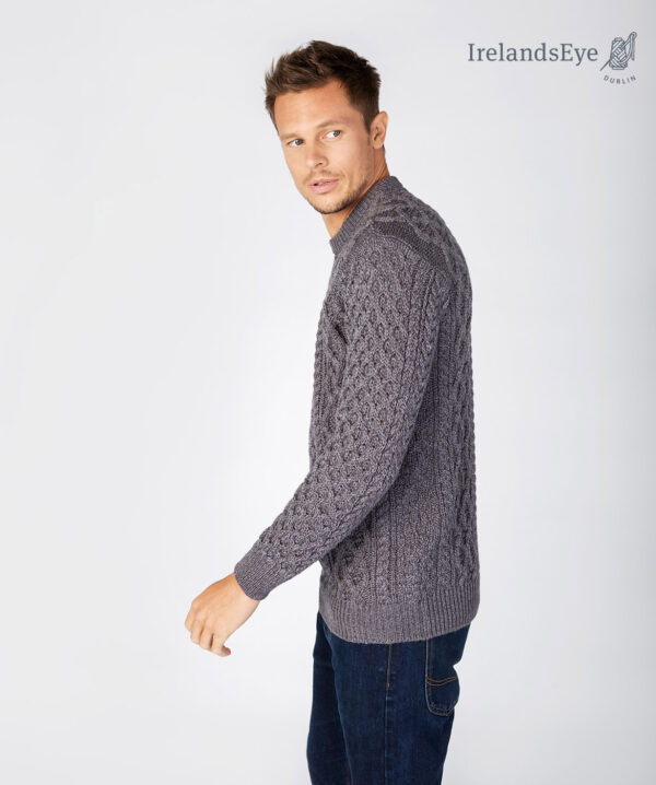 Irländsk stickad Aran tröja unisex - Bild 6