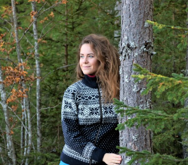 Norsk formstickad yllekofta - Bild 3