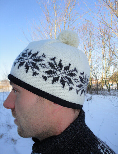 Norwegian wool beanie